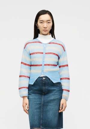 HERA CARDIGAN - Strickjacke - blue multi