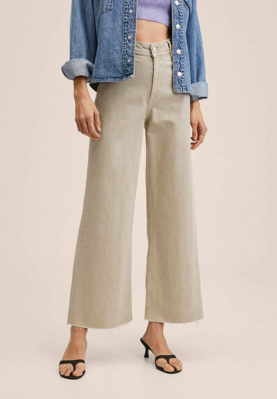 Mango CATHERIN - Pantaloni - sand/sabbia - Zalando.it
