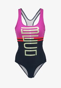 Geselecteerd, schwarz-pink