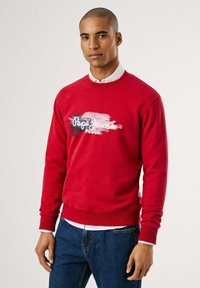 Pepe Jeans TREY CREW - Felpa - rugby red