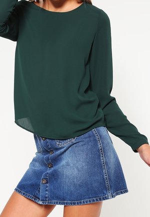 Bluse - dark green