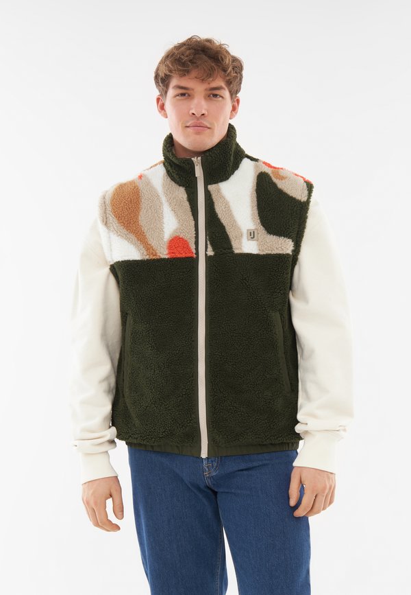 BRYSON - Weste - olive beige