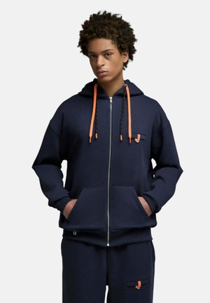 Saē, Sweat zippé - bleu