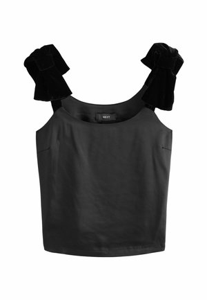 REGULAR FIT - SHOULDER CAMI  - Pusero - black