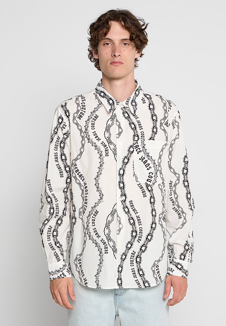 Versace Jeans Couture Overhemd wit Versace Jeans Couture Overhemd wit