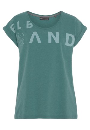 Elbsand T-Shirt print - petrol