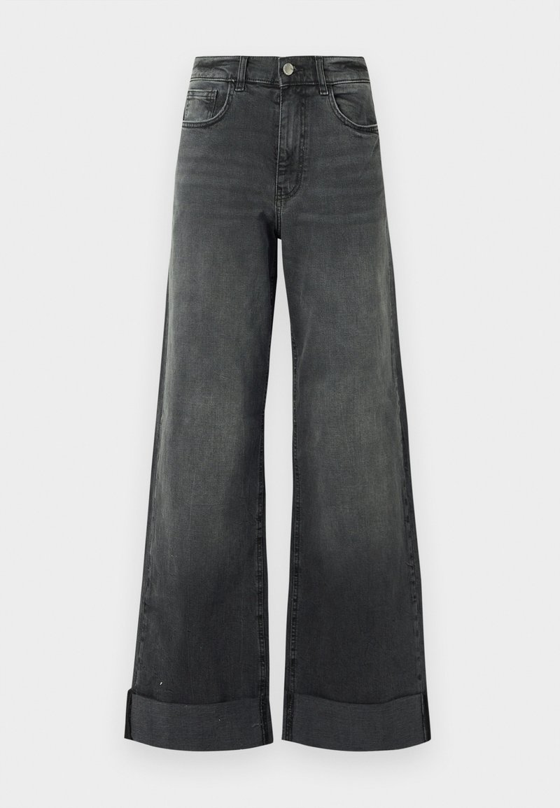 Only Wide leg zwart denim/blackdenim Only Wide leg zwart denim/blackdenim