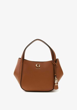 Guess, COLEEN SATCHEL - Sac à main - caramel