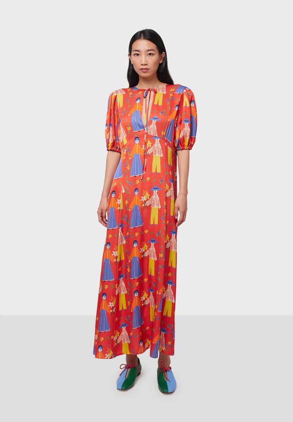 COUPLES - Maxikleid - coral