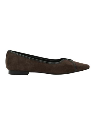 REGULAR FIT - EVELYN POINTED-TOE  - Balerini - chocolate