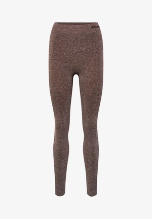 SEAMLESS MID - Tights - java melange