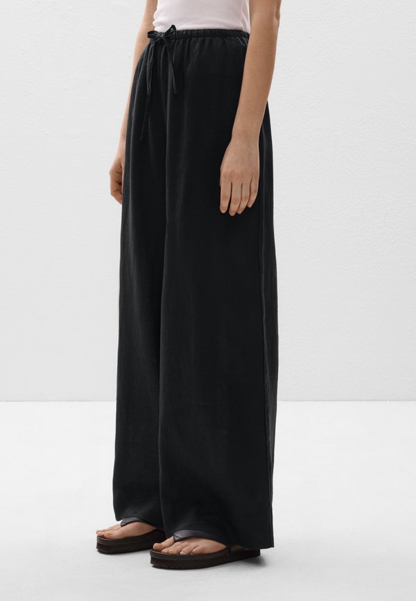 LINEN STRAIGHT-LEG - Stoffhose