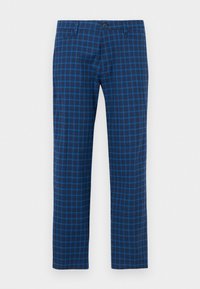 PRINTED PANT - Hlače - night indigo/royal blue/blue bird