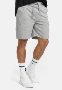 INDICODE JEANS Shorts - lt grey mix
