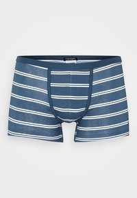 Ron Dorff BOXER BRIEFS DOUBLE STRIPES - Pants - bering sea/blue - Zalando
