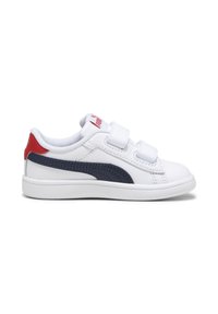 Puma SMASH 3.0 V  - Zapatillas - white/navy for all time red