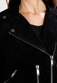 Selected Femme Nahkatakki - black