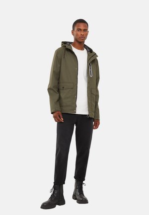 STANDARD PATTERN HOODED LOOK - Giacca da mezza stagione - khaki