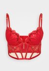 DESIRING DECADENCE CORSET - Korsett - red