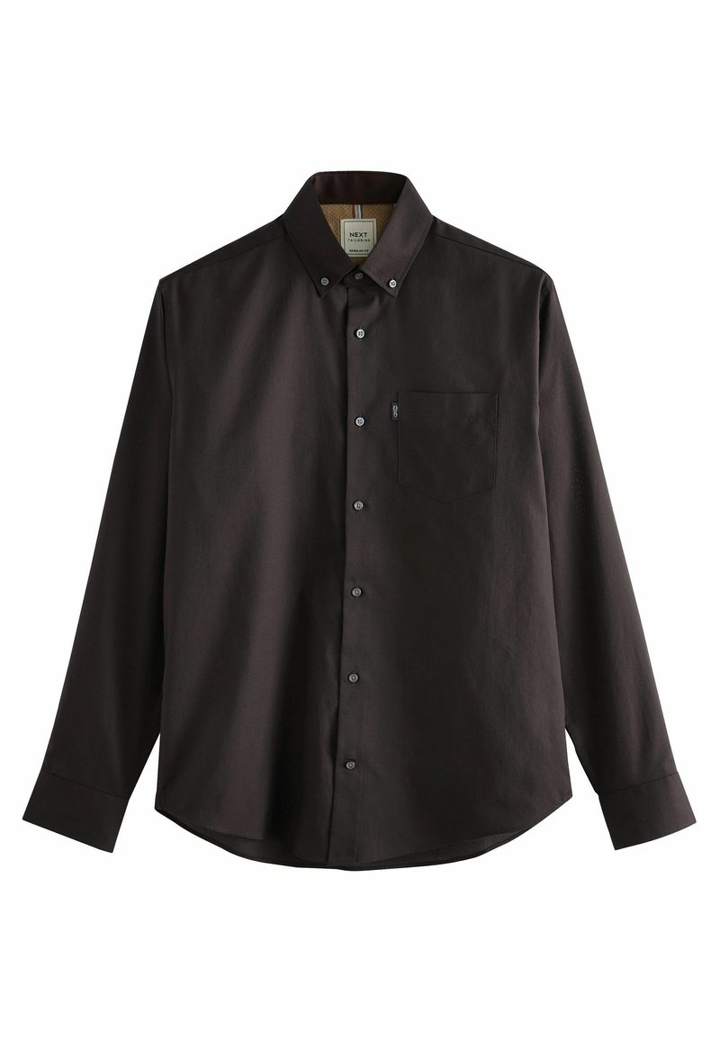Next BUTTON DOWN - REGULAR FIT - Chemise - chocolate brown/marron ...