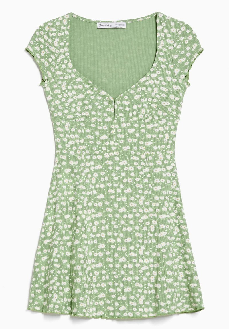 Bershka Day dress - evergreen - (Pre-owned) - Zalando.ie