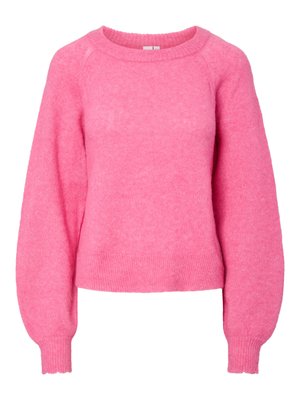 YAS YASJOHI PULLOVER  - Pulóver - begonia pink