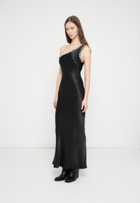 Never Fully Dressed BUTTON KIRSTY DRESS - Vestido de cocktail / Vestido de festa - black