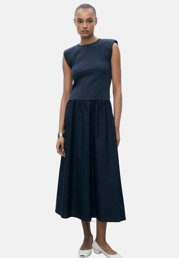 JURK - Day dress - marineblauw