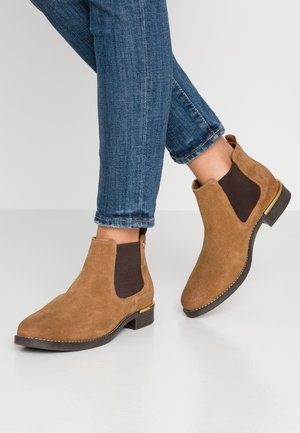 Boots à talons - cognac