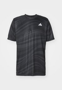 CLUB TEE - Sport T-Shirt - black/carbon