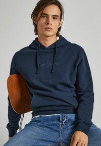 Pepe Jeans JOE - Felpa con cappuccio - dulwich blue
