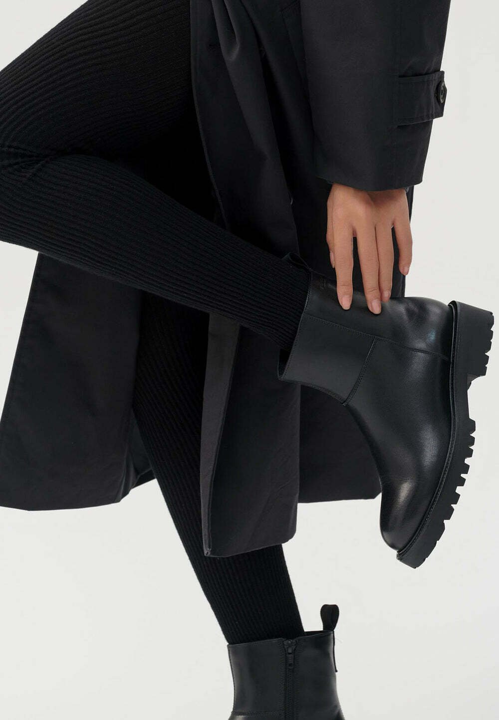 Vagabond KENOVA Stivaletti con plateau nero