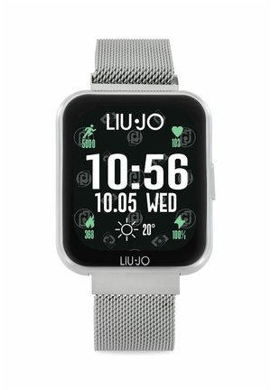 WITH STRAP - Smartwatch - silver-coloured