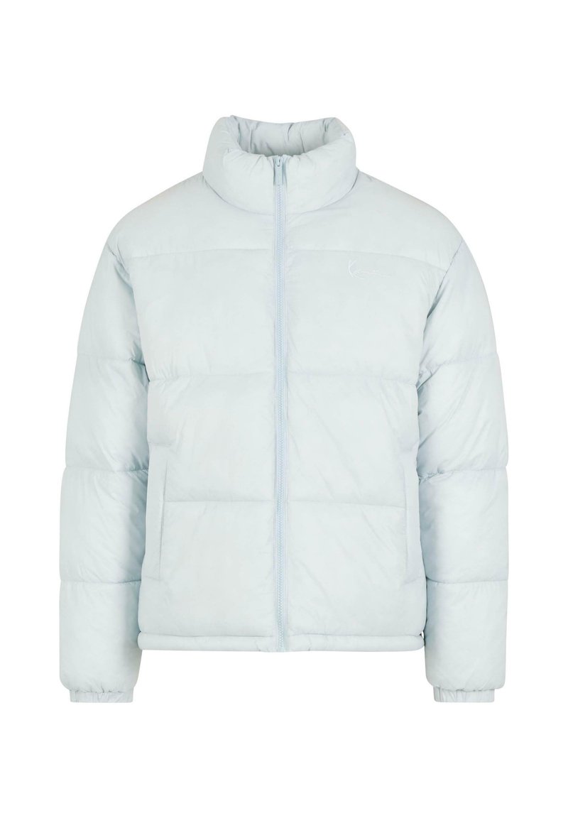 Light Blue Zalando Karl Kani Jacke Metal Teddy Hoodie Kani Karl