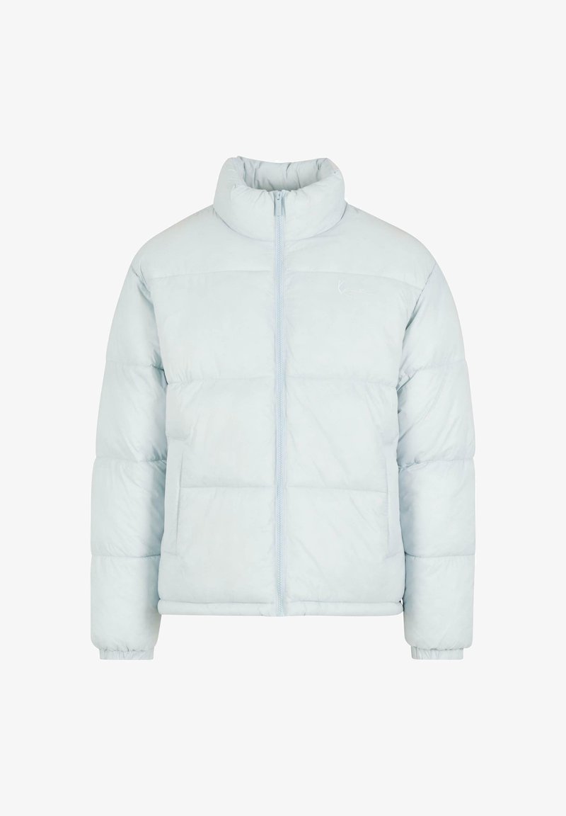 Light Blue Zalando Karl Kani Jacke Metal Teddy Hoodie Kani Karl