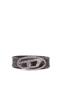 Diesel - B-1DR STRASS - Riem - black Miniatuurafbeelding 1