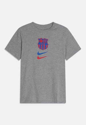 FC BARCELONA B NK CREST CL TEE UNISEX - Article de supporter - dark grey heather