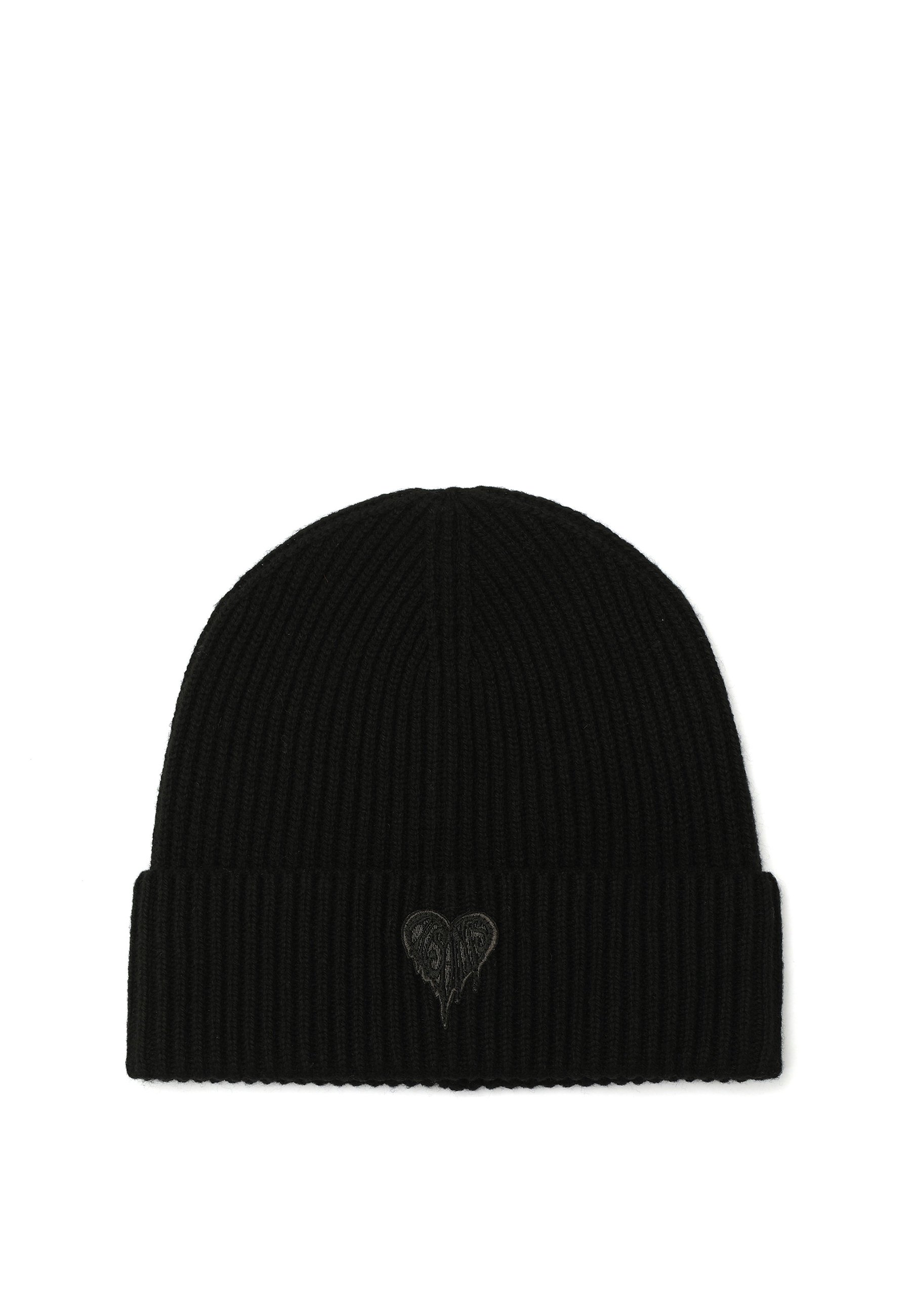 ALL SAINTS Heart Logo Rib Beanie, NWT. AL8422s.jpg main image 3