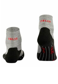 FALKE TK5 SHORT TREKKING LIGHT CUSHIONING - Calze sportive - light grey