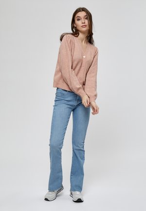 MIANGIE KNIT CARDIGAN - Gilet - pale rose melange