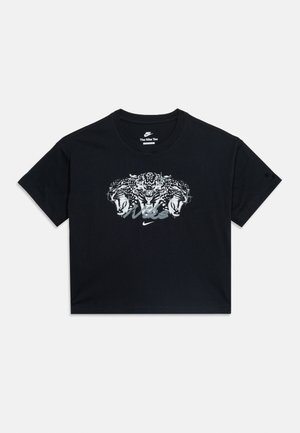 Nike Sportswear, TEE BOXY - Μπλουζάκι με στάμπα - black