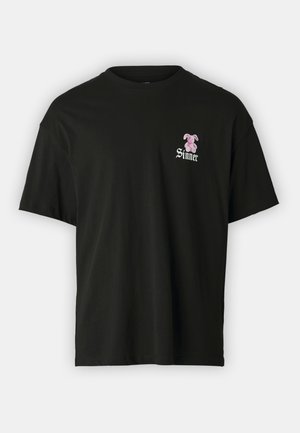 JORSINNER TEE CREW NECK UNISEX - T-shirts med print - black