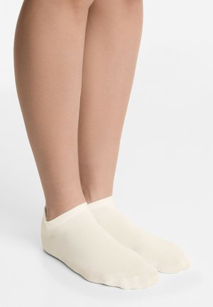 OYSHO, 5 PACK - Chaussettes pour sneakers - pale ecru