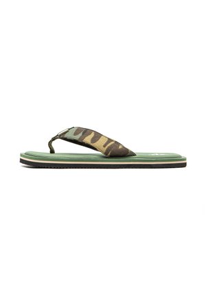 Brasileras Sandalias de dedo - military green