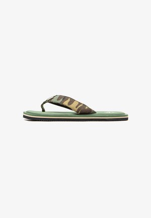 Brasileras T-bar sandals - military green