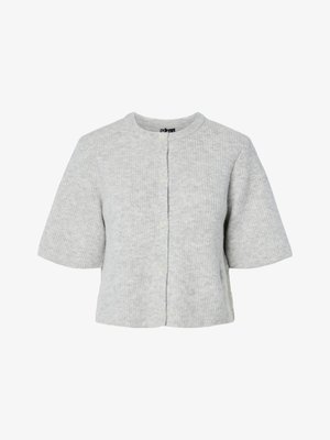 Pieces PCSILLY O-NECK - Cardigan - light grey