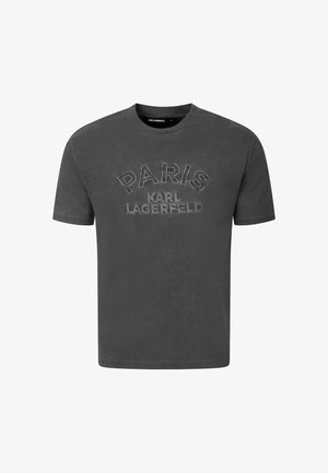 KARL LAGERFELD, BEKLEIDUNG 755170 - T-shirt con stampa - black