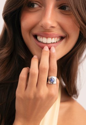 Singularu, MY CYANITA - Anillo - silver-coloured