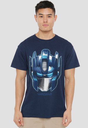 TRANSFORMERS GENERATIONS OPTIMUS LARGE FACE - T-Shirt print - dark blue