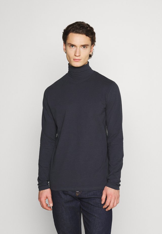 AKKOMET - Langærmede T-shirts - dark blue